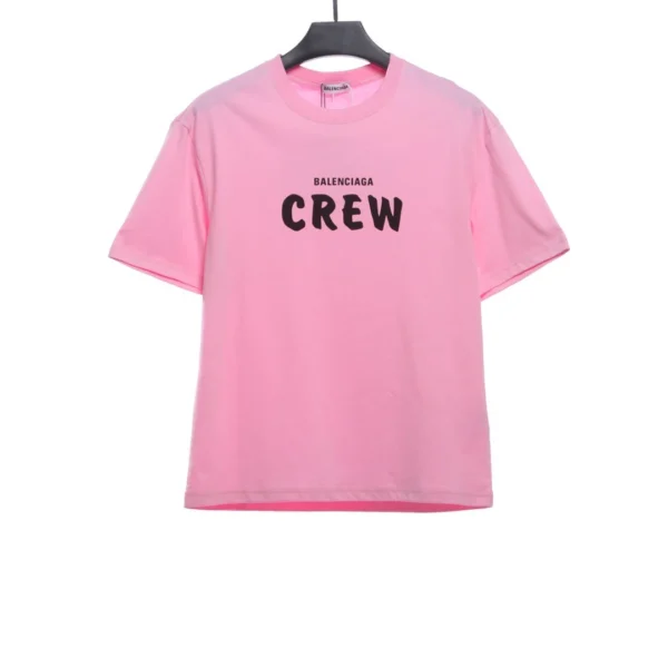Crew Slogan Print Short Sleeve - Image 2