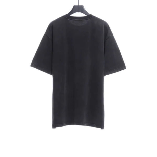 Distressed Washed Button Short Sleeves - Image 2