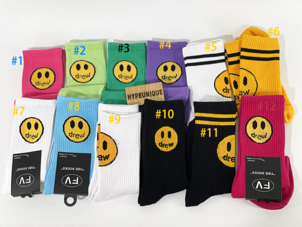 Drew Socks 12 Colors