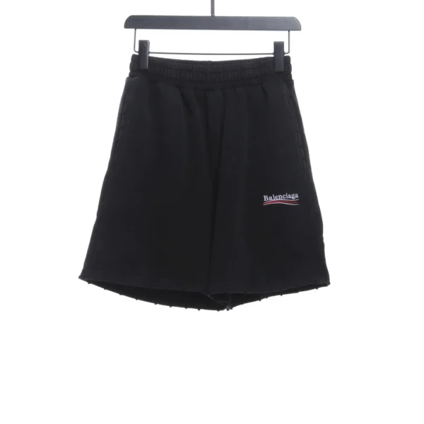 Classic Embroidered Cola Shorts Black Reps
