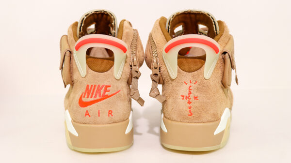 Travis Scott X Air Jordan 6 Retro ‘british Khaki’ Replica - Image 2
