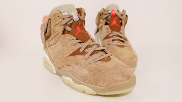 Travis Scott X Air Jordan 6 Retro ‘british Khaki’ Replica - Image 3