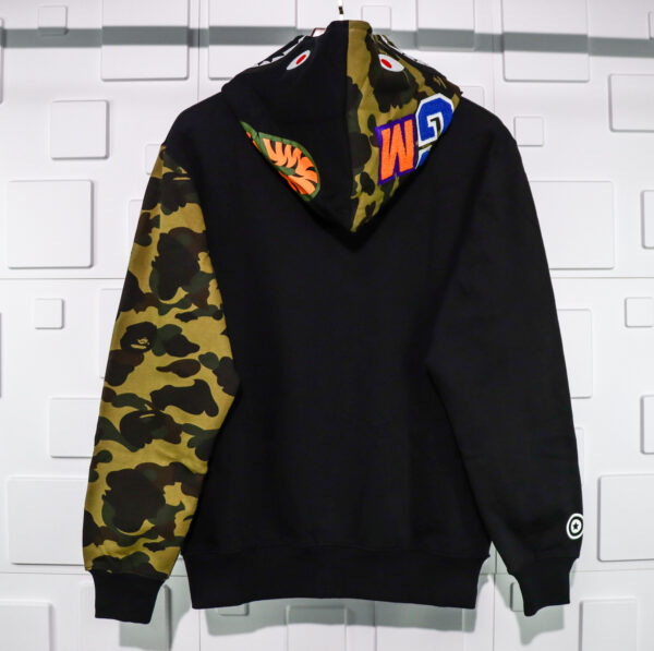 A Bathing Ape Bape Gm Two-tone Panel Hoodie - Image 6