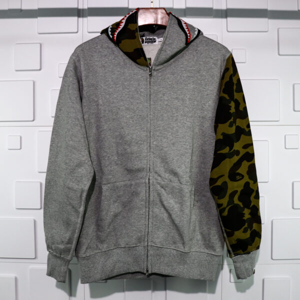 A Bathing Ape Bape Gm Two-tone Panel Hoodie - Image 5