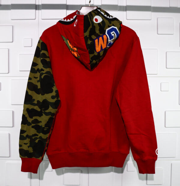 A Bathing Ape Bape Gm Two-tone Panel Hoodie - Image 3