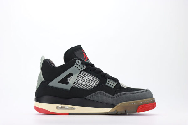 Air Jordan 4 Retro Bred With Mesh Toebox - Image 4
