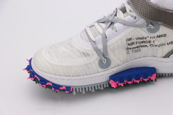 Off-white X Force 1 Mid White Quality Replica - Image 4