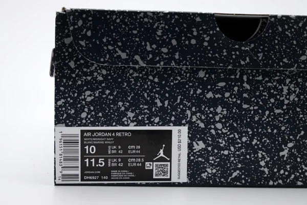 Air Jordan 4 Retro Midnight Navy - Image 2
