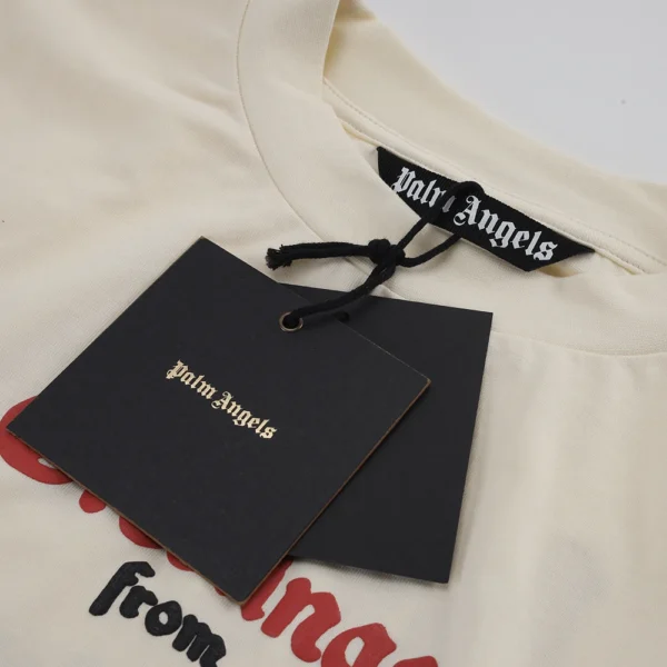 Palm Angels California Red Logo T-shirt - Image 3