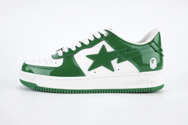 Bapesta Green White Quality Reps - Image 4