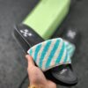 Off-white Flyknit Stripe Slides - Image 4