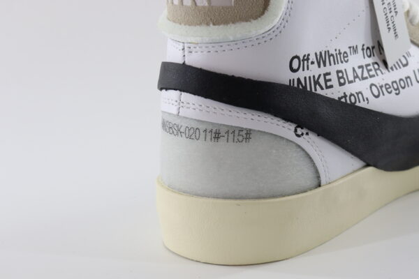 Off White X Blazer Mid Ow White - Image 5