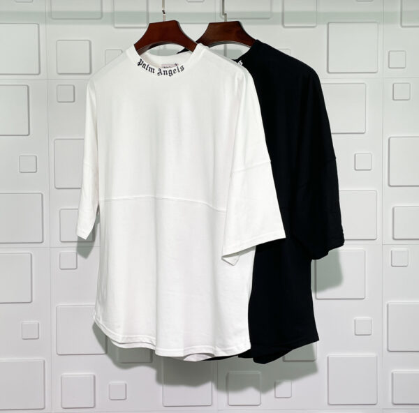 Palm Angels Mock Neck Tee Replica - Image 2