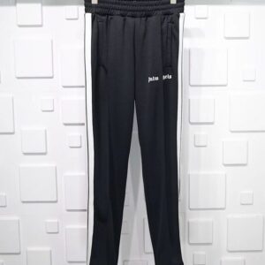 Palm Angels Chenille Track Pants-black Replica