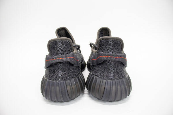 Yeezy 350 V2 Static All Black Reflective Replica For Sale - Image 4