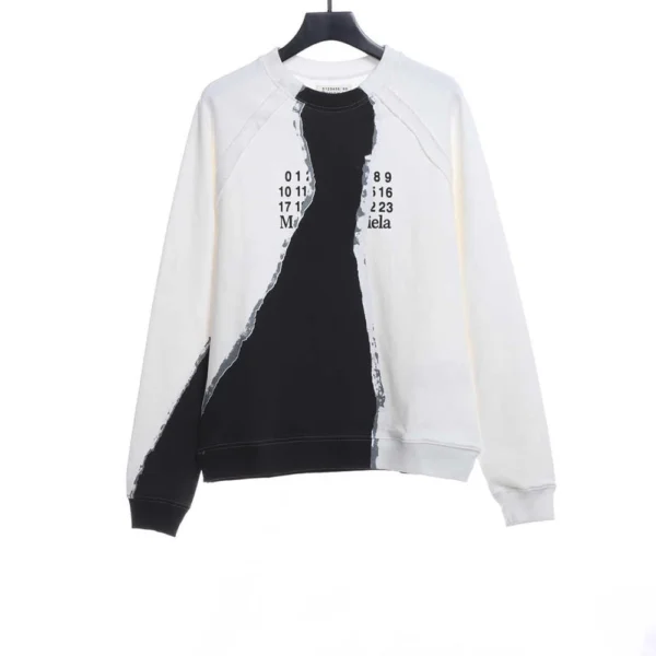 Painted Alphabet Classic Pullover Crew Neck Sweatshirt