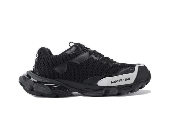 Balenciaga Triple-s Black (white Logo)