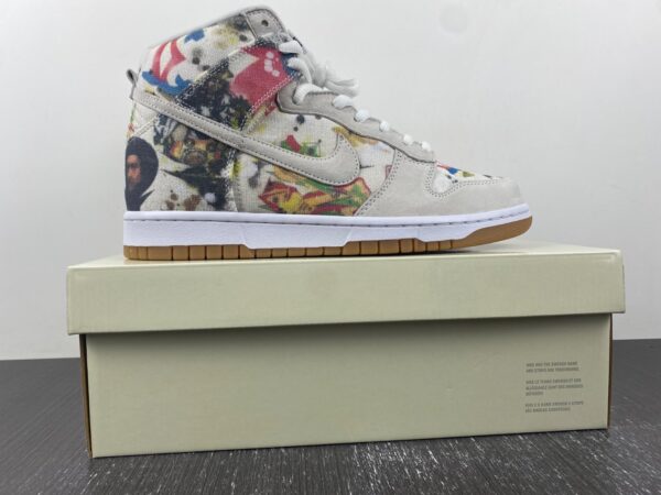 Supreme X Nike Dunk Sb High “rammellzee” - Image 6