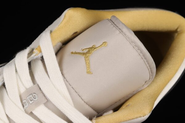 Jordan 1 Low Beaded Swoosh Grey Sail - Image 5
