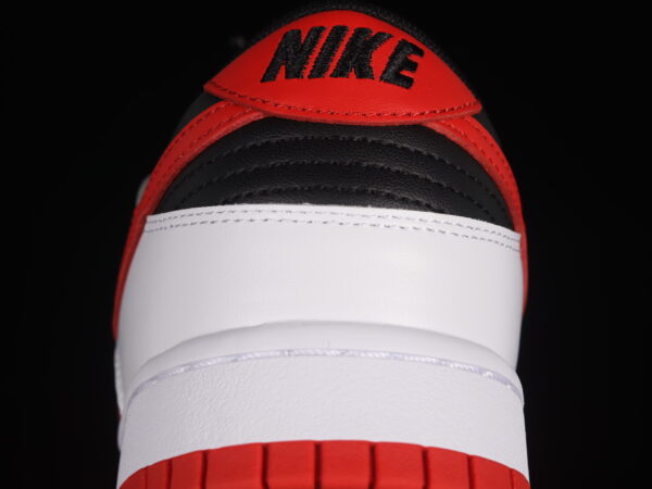 Nike Dunk Low Reverse Panda Red Swoosh - Image 10