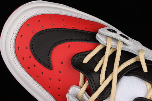 Air Jordan 1 Low Fantasy White Red Tie - Image 6