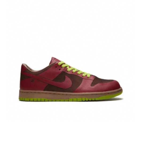 Nike Dunk Low 1-piece Laser Varsity Red Chartreuse