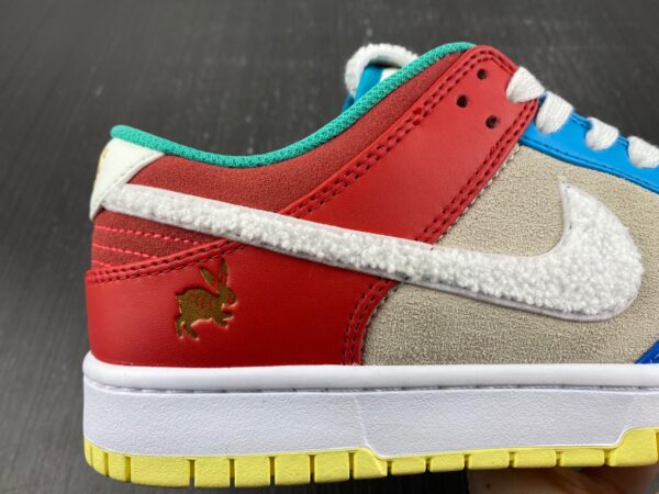 Nike Dunk Low Retro Prm Year Of The Rabbit Blue Orange Cream - Image 5