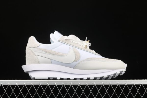 Sacai X Nk Lvd Waffle Daybreak, White Nylon - Image 3