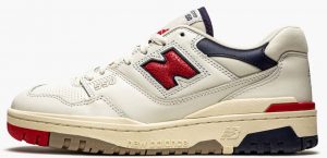 550 “aime Leon Dore – White Navy Red”
