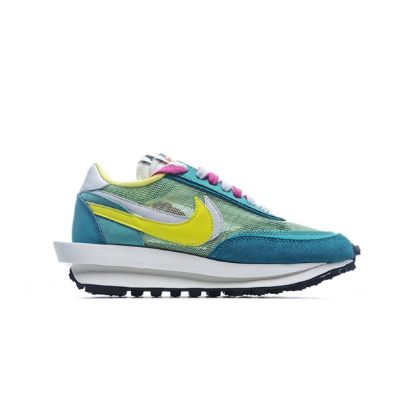 Nike Ldv Waffle, Sacai Blue Green Yellow White