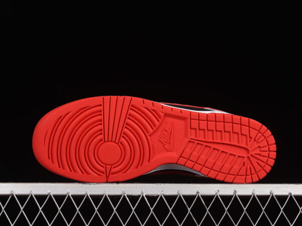 Nike Dunk Low Reverse Panda Red Swoosh - Image 4