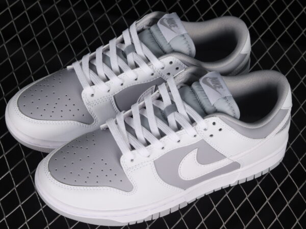 Nike Dunk Low White Grey - Image 6
