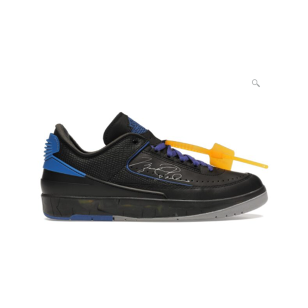 Jordan 2 Retro Low Sp Ofw Black Blue