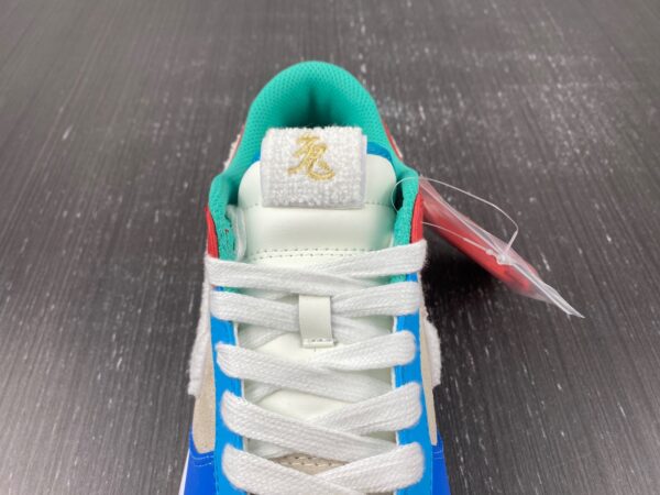 Nike Dunk Low Retro Prm Year Of The Rabbit Blue Orange Cream - Image 9