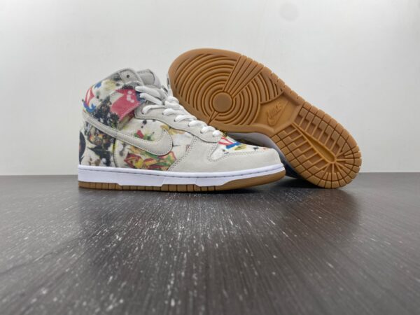 Supreme X Nike Dunk Sb High “rammellzee” - Image 3