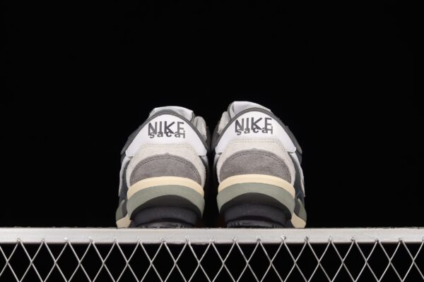 Sacai X Nike Zoom Cortez 4.0 Dark Grey White Green - Image 4