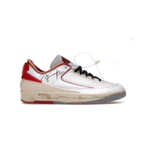 Jordan 2 Retro Low Sp Off-white White Red