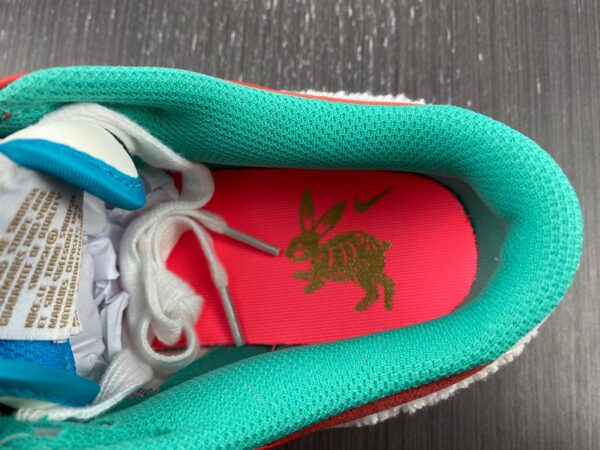 Nike Dunk Low Retro Prm Year Of The Rabbit Blue Orange Cream - Image 7
