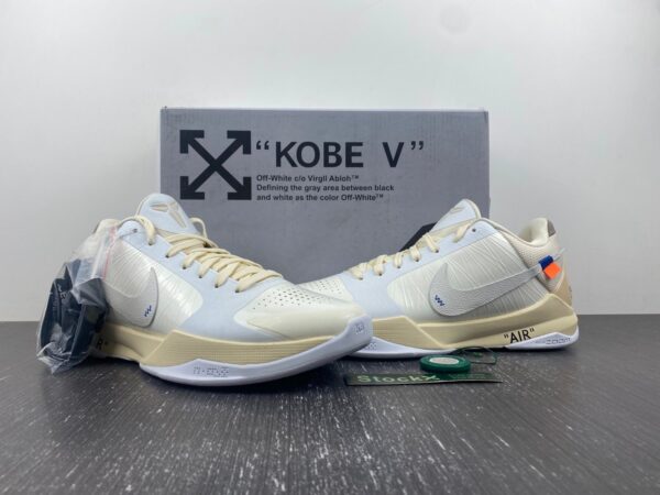 Off-white X Nike Kobe 5 Custom - Image 4