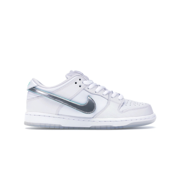 Nike Sb Dunk Low Diamond Supply Co White Diamond