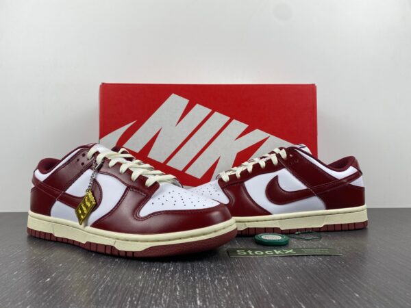 Nike Dunk Low Prm Vintage Team Red - Image 8