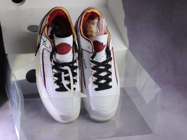 Jordan 2 Retro Low Sp Off-white White Red - Image 8