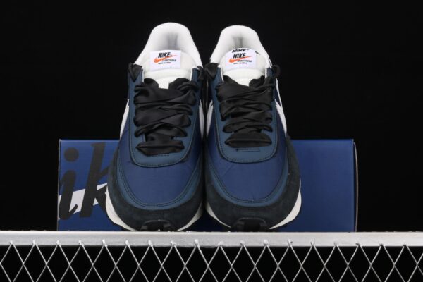 Sacai X Nike Ldv Waffle Daybreak Navy Black White - Image 4