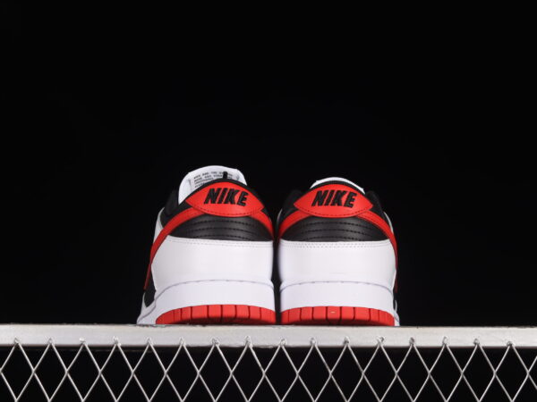 Nike Dunk Low Reverse Panda Red Swoosh - Image 9
