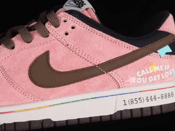 No-brainer*Dunk Low Ae86 Custom Pink - Image 3