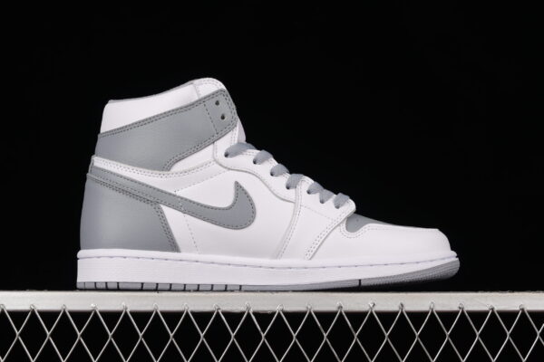 Air Jordan 1 High Og Stealth White Dark Grey - Image 3