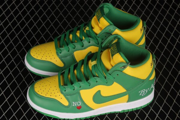 Nike Sb Dunk High, Supreme By Any Means Brazil - Image 2