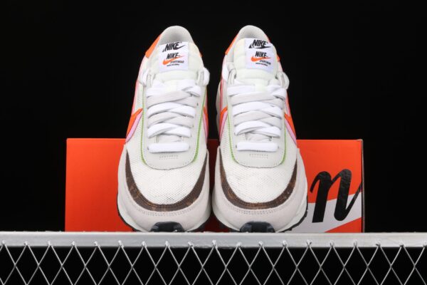 Sacai X Nike Lvd Waffle Daybreak Medium Grey/orange-pink - Image 7