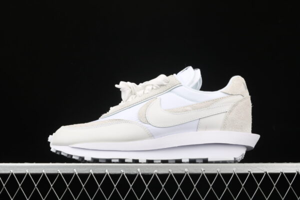 Sacai X Nk Lvd Waffle Daybreak, White Nylon - Image 5