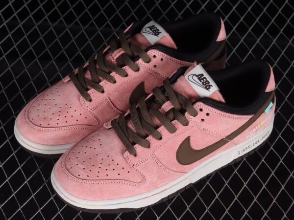 No-brainer*Dunk Low Ae86 Custom Pink - Image 7
